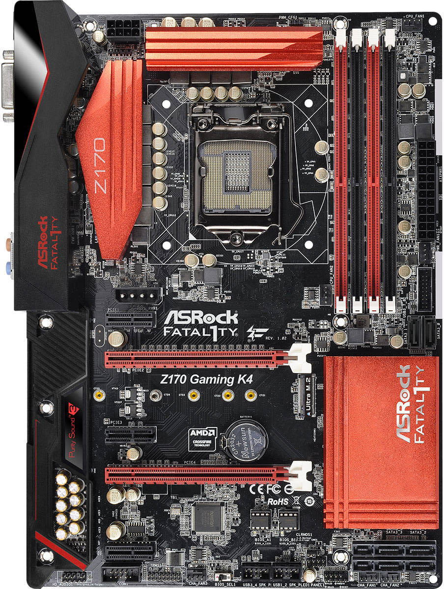 Asrock Fatal Ty Z Gaming K Motherboard Specifications On